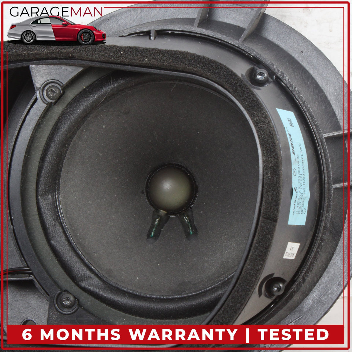 2003-2008 Mercedes R230 SL500 Front Left and Right Door Audio Sound Speaker OEM