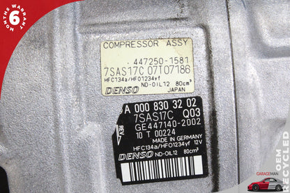 2017-2019 Mercedes-Benz E400 W213 Station Wagon A/C Compressor 0008303202 OEM