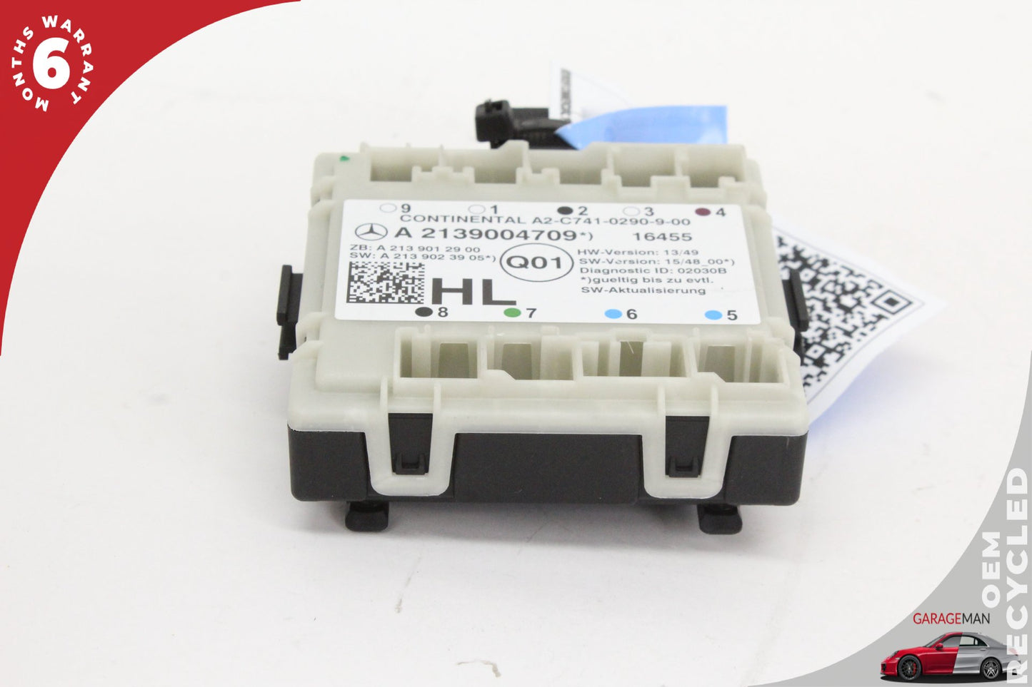 17-19 Mercedes-Benz E400 W213 Wagon Left Rear Door Control Module 2139004709 OEM