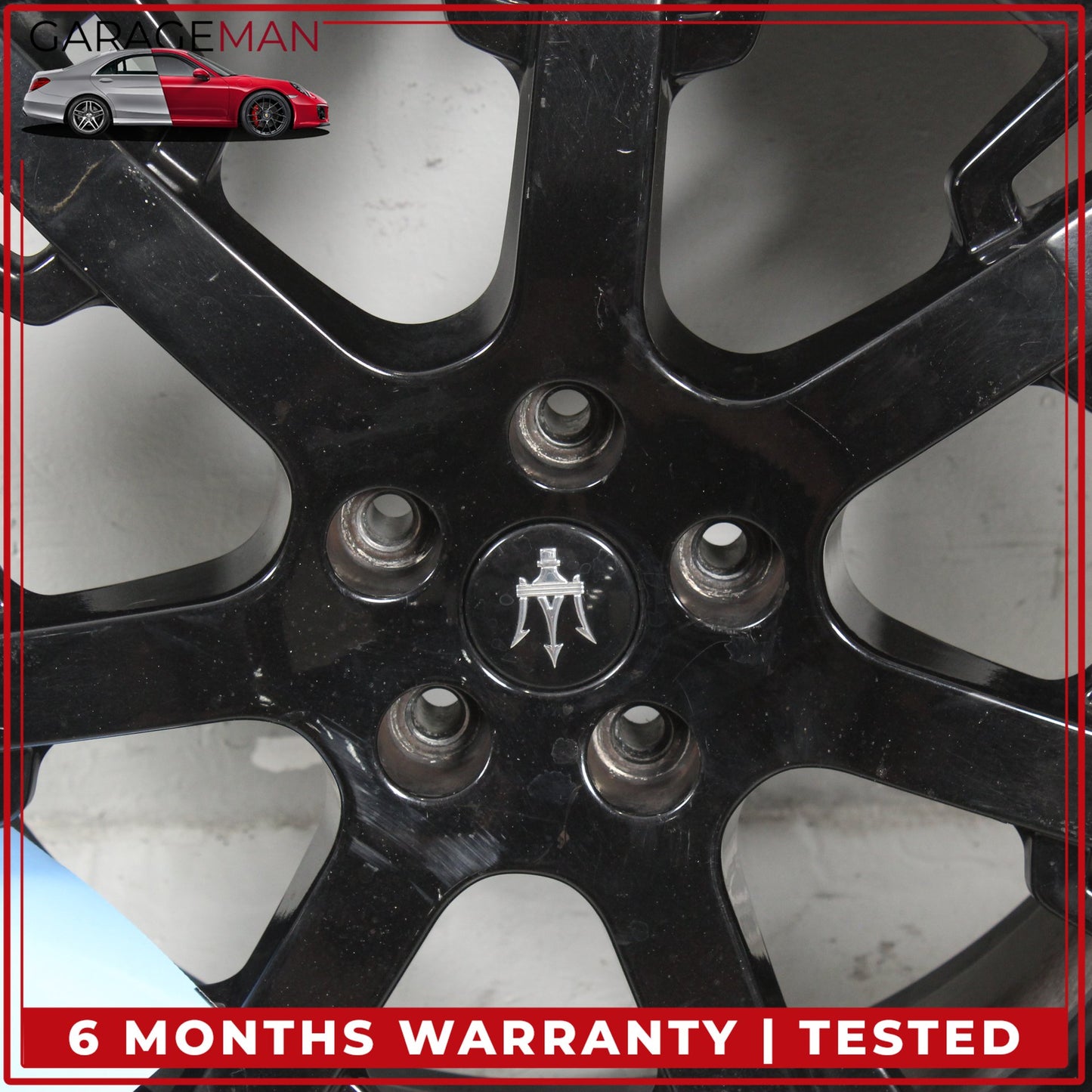2008-2019 Maserati GranTurismo Front Wheel Rim w/ Tire 8.5JX20H2 ET52 238208 OEM