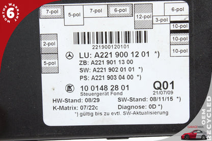 2007-2013 Mercedes W221 S400 Rear Left or Right Side Door Control Module OEM