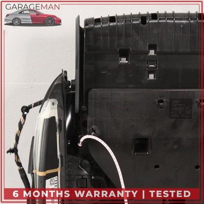 2011-2018 Audi A8 Front Right Side Lower Seat Track Frame Rail w/ Motors OEM
