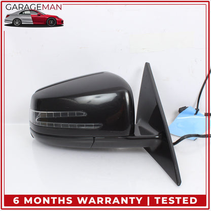 2007-2014 Mercedes-Benz CL550 W216 Coupe Front Right Door Rear View Mirror w/ Blind Spot 2168101476 OEM