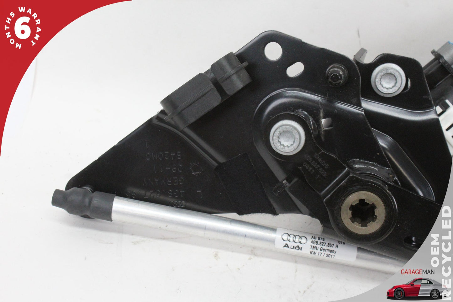 12-18 Audi A7 4G AWD 3.0L Rear Left Side Shock Strut Bracket 4G8827857H OEM
