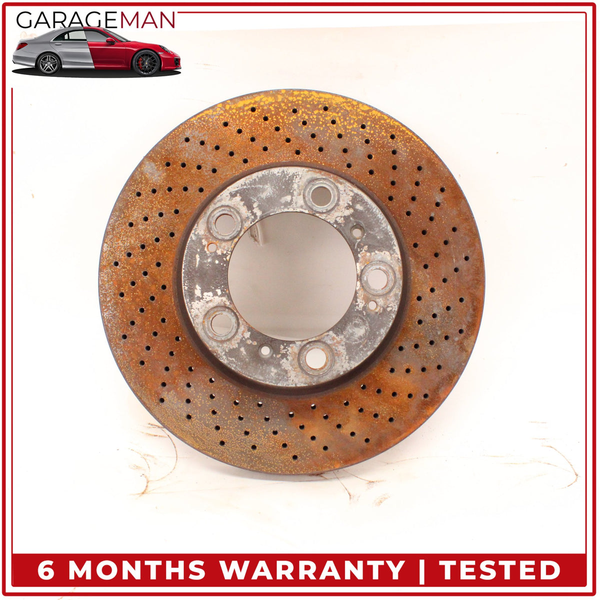 1999-2012 Porsche 911 Carrera 996 Front Left and Right Side Brake Rotor Disc OEM