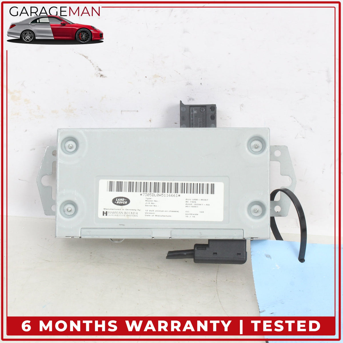 2010-2016 Range Rover L322 L319 L320 Harman Becker iPod Interface Module OEM