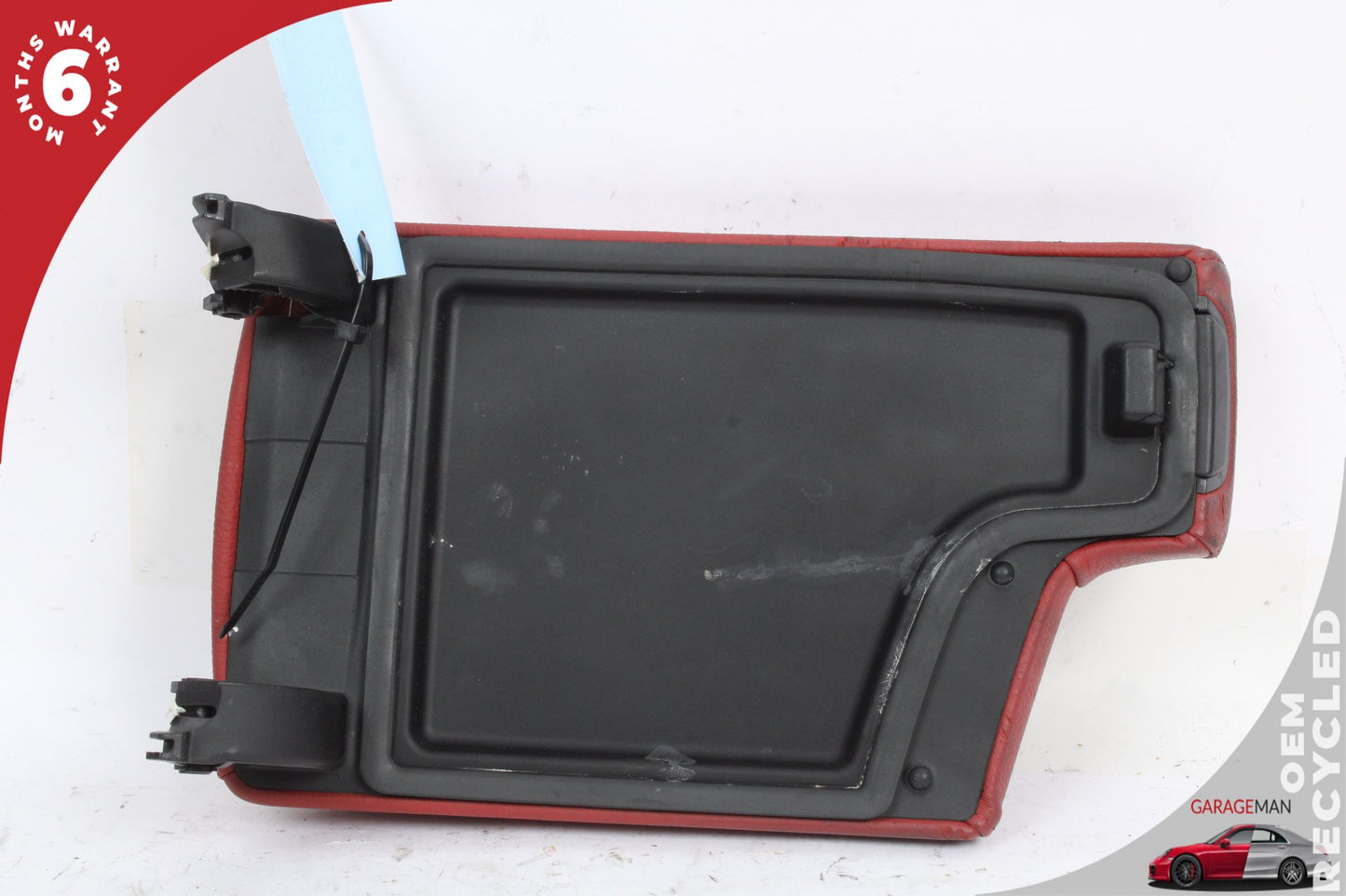 2006-2013 BMW 335is Front Center Console Armrest Lid Cover Red 9133804 OEM