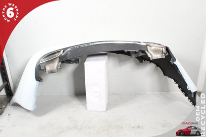 2014-2017 Mercedes W207 E400 E350 Base Rear Bumper Cover Assembly White OEM