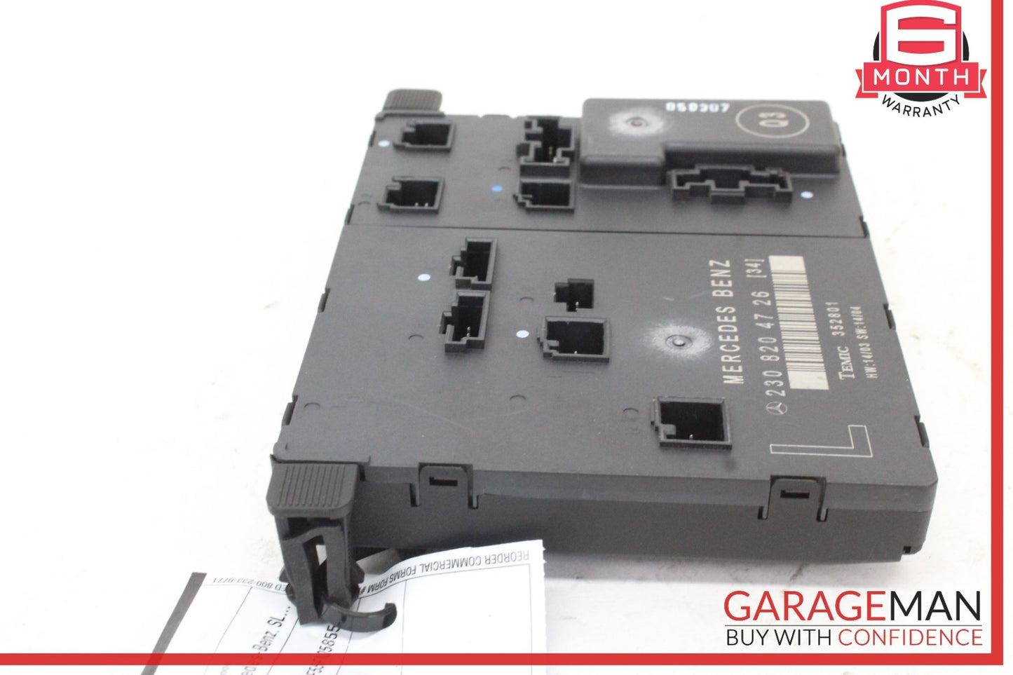 2003-2012 Mercedes SL500 R230 Left Front Door Control Module 2308204726 OEM