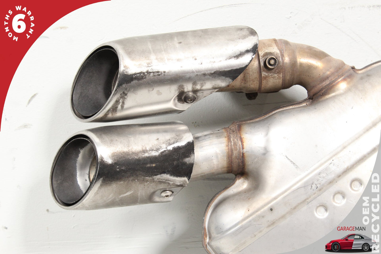 2015-2018 Porsche Macan 95B Rear Right Side Exhaust Muffler 95B253612M OEM