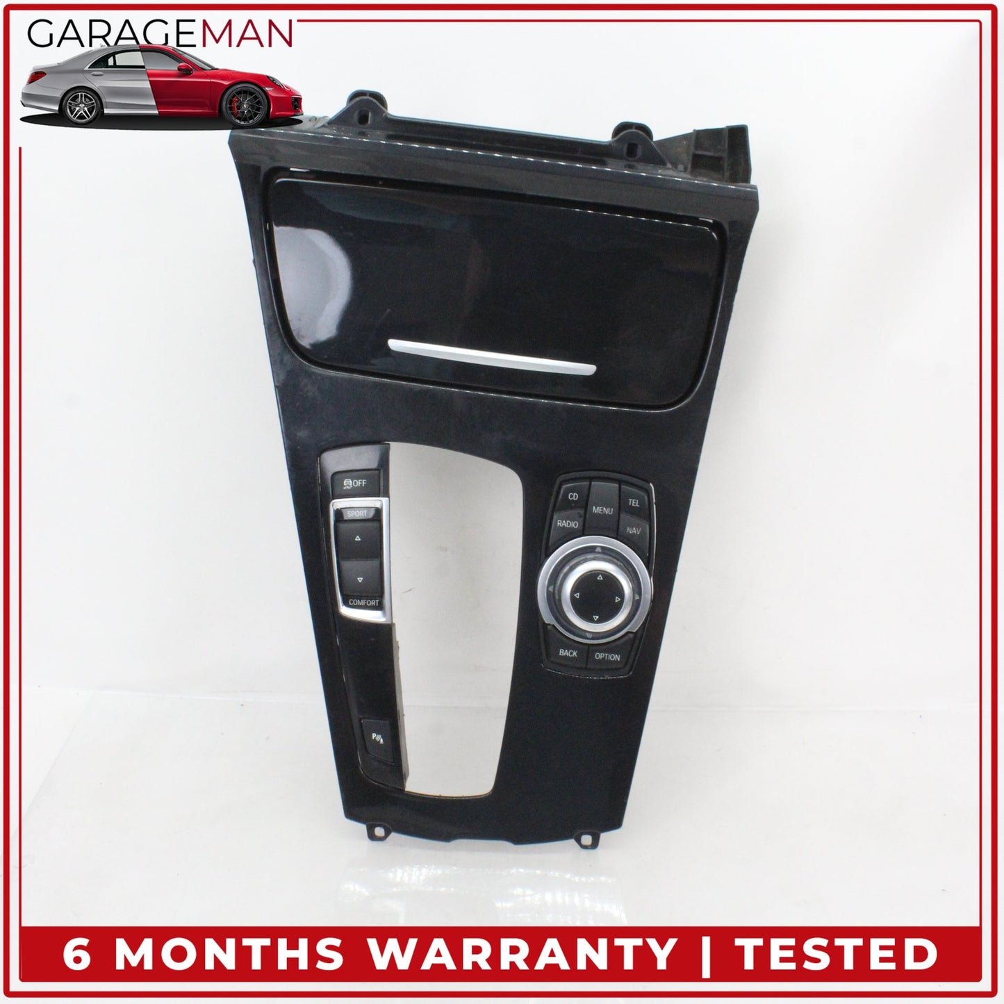 2010-2017 BMW 550i Center Console Knob Control Switch Drive Mode Cup Holder OEM