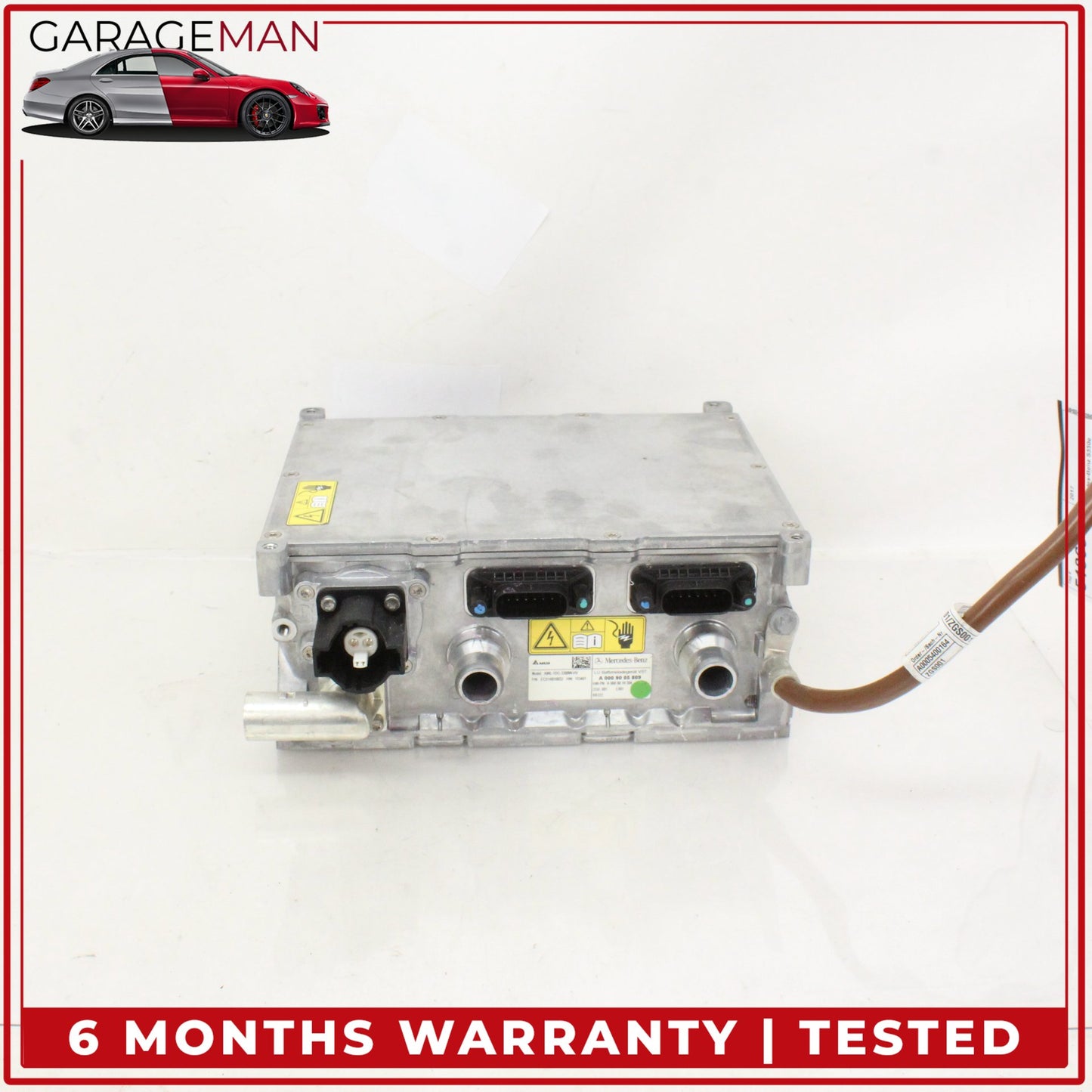 2016-2019 Mercedes W222 S550e GLC350e Battery Power Voltage Charger Unit OEM
