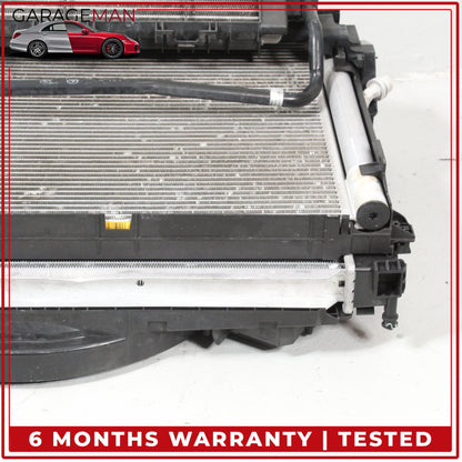 2012-2018 Mercedes W218 CLS550 Engine Radiator Cooling Fan Motor Assembly OEM