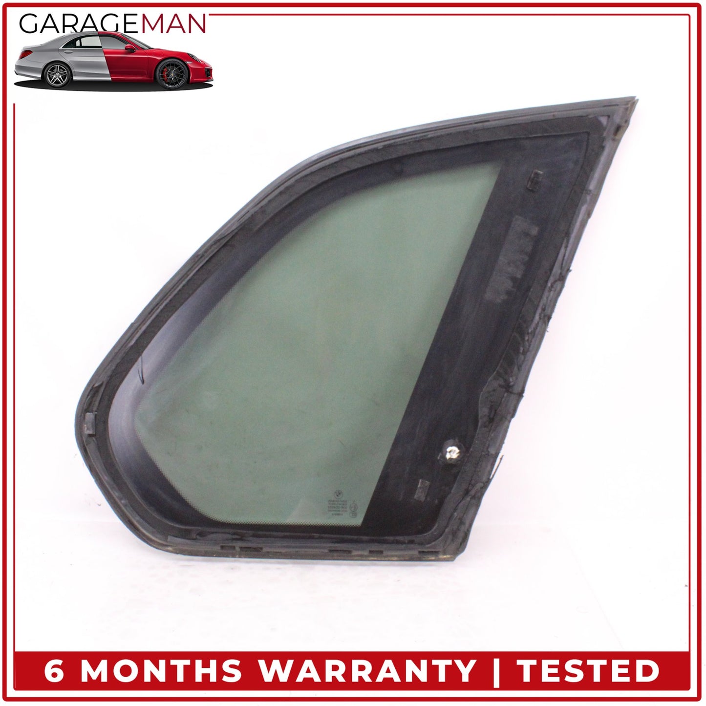 2007-2013 BMW X5 E70 Rear Left Driver Side Quarter Window Glass 7207883 OEM