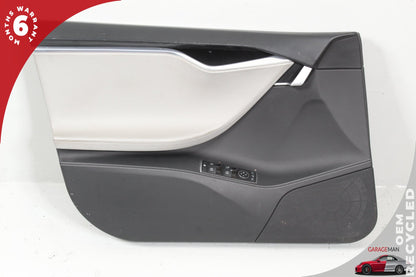 2012-2020 Tesla Model S Front Left Side Door Interior Trim Panel 600607126M OEM