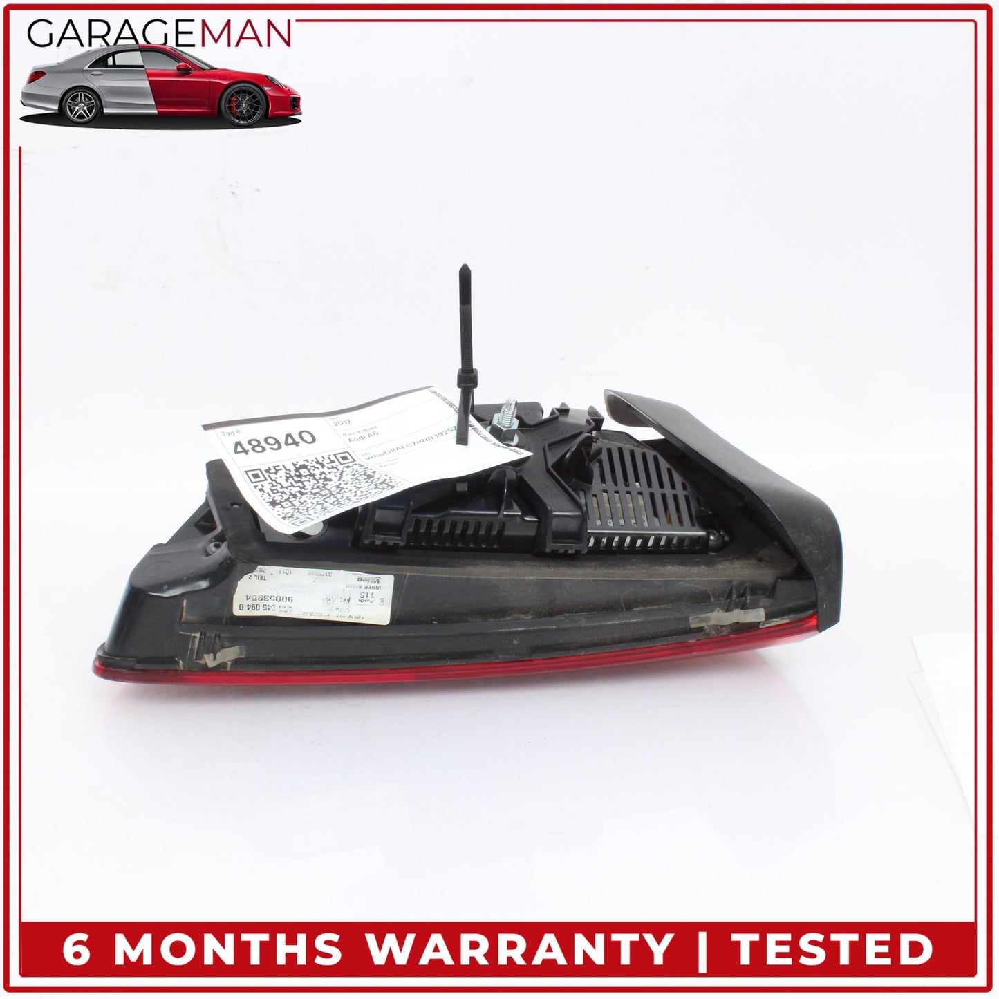 2016-2018 Audi A6 S6 Rear Right Side LED Inner Tail Light Lamp 4G5945094D OEM