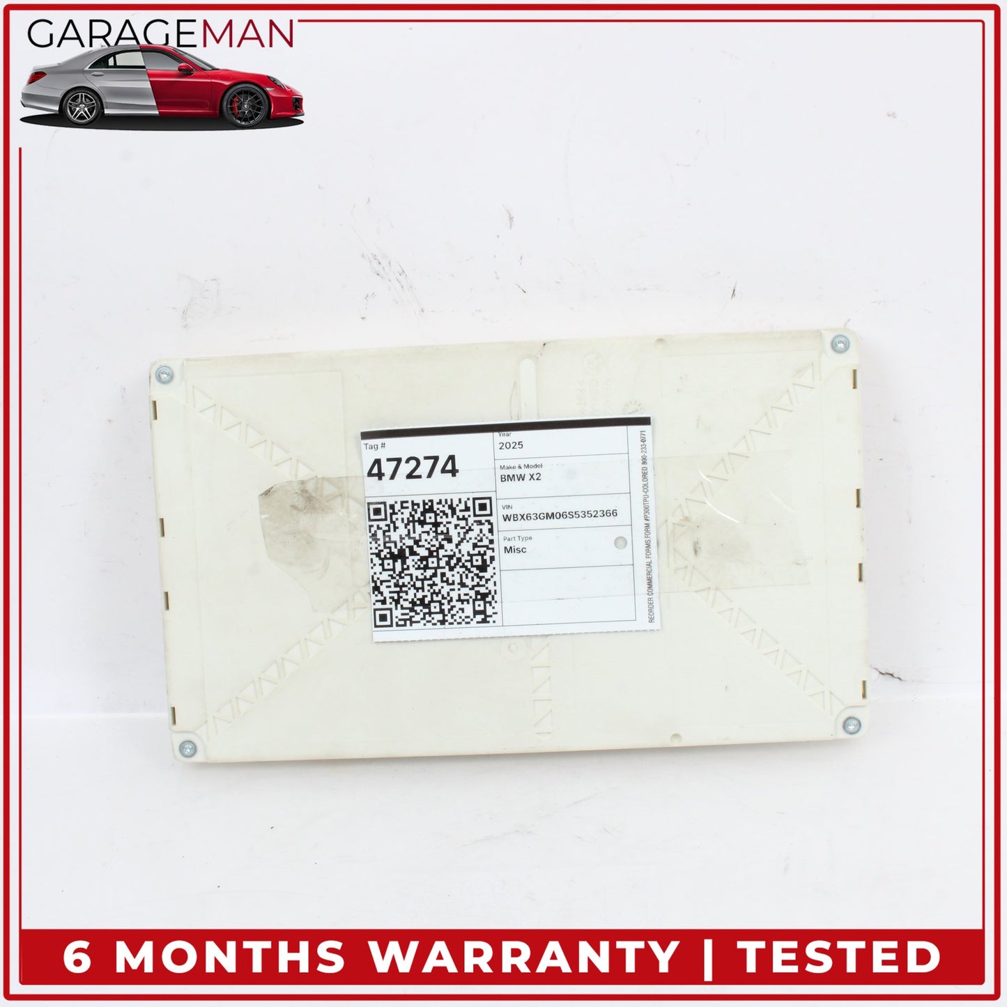 2023-2026 BMW X2 U10 SUV Body Control Module 61355B72847 OEM