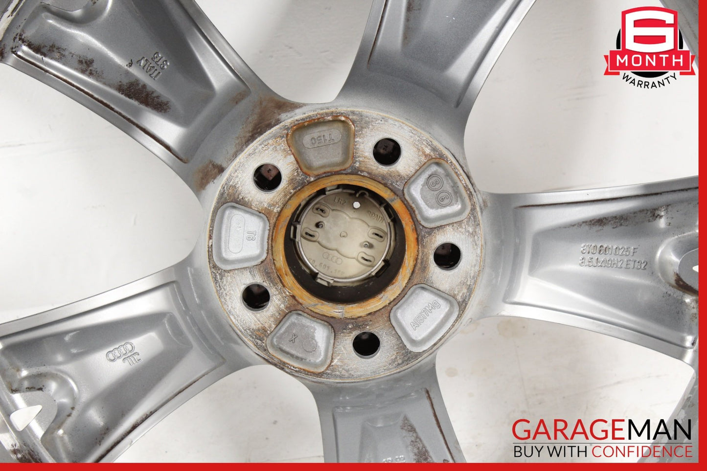 2008-2017 Audi A5 S5 5 Scissor Spoke Wheel Rim 8.5Jx19H2 ET32 8T0601025F OEM