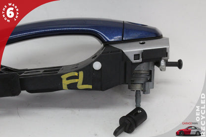 2015-2020 Audi A3 S3 RS3 Front Left Side Exterior Door Handle Blue 8V0837885 OEM