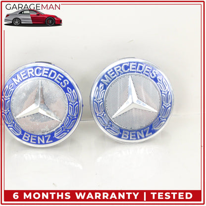 2005-2011 Mercedes R171 SLK350 SLK280 Wheel Center Cap Set of 4 1714000025 OEM