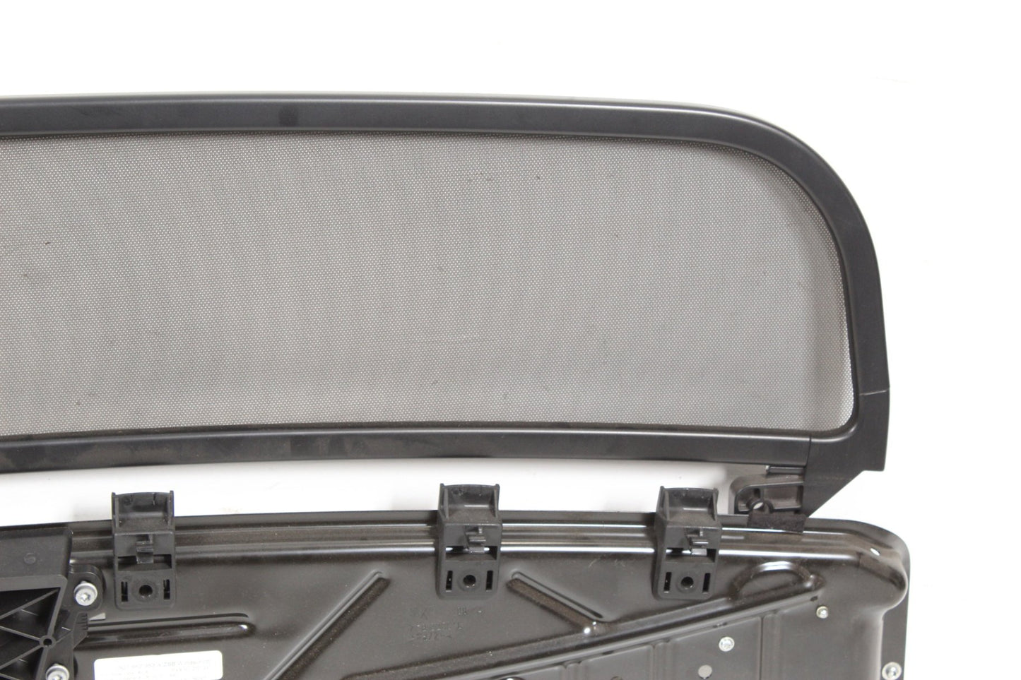 2008-2015 Audi TT 8J Convertible Wind Screen Deflector w/ Motor Assembly OEM