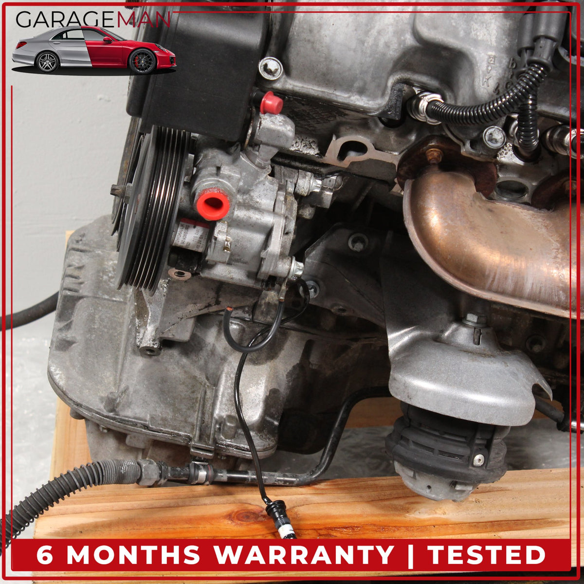 1998-2005 Mercedes R170 SLK320 RWD 3.2L V6 112947 Engine Motor Assembly OEM 178K