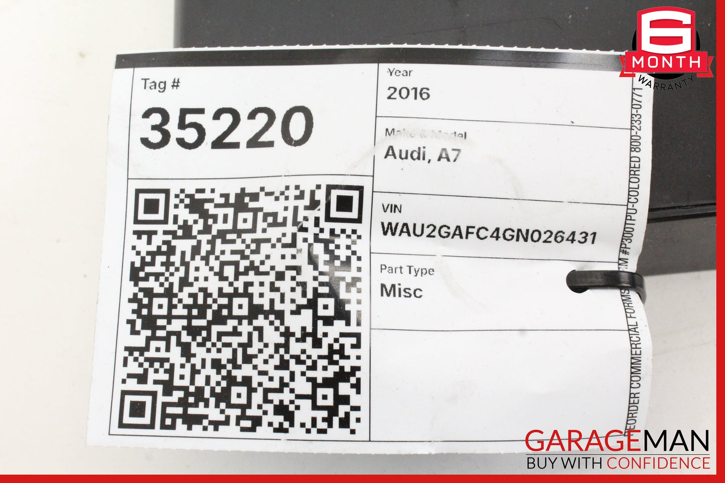 2012-2018 Audi A7 Voltage Stabiliser Control Module Unit 8K0959663F OEM