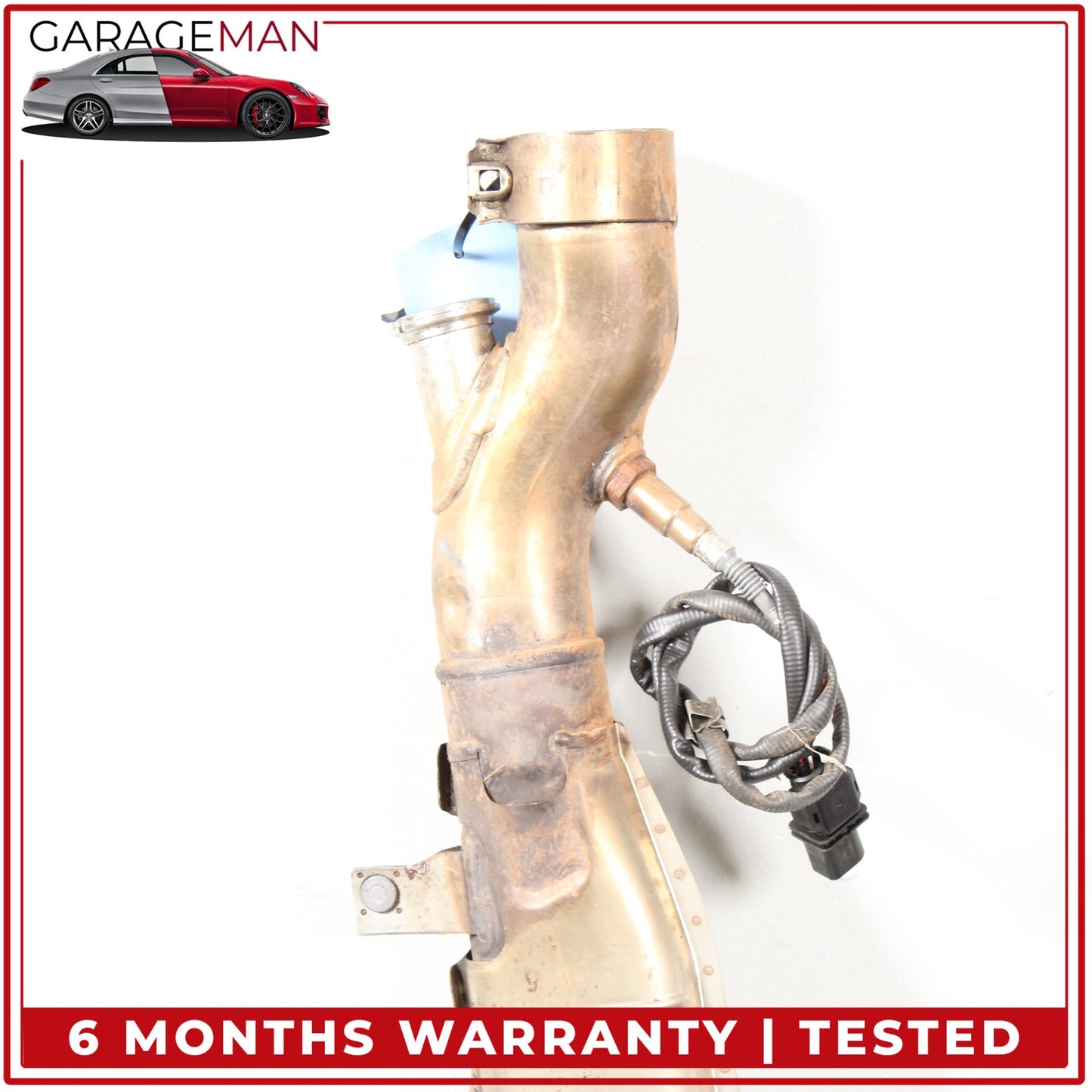 2014-2018 BMW 328d Diesel Center Exhaust Muffler Resonator Pipe 8583372