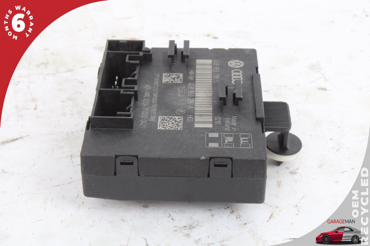 12-18 Audi A6 C7 Sedan Rear Right Door Control Module 4G8959795C Genuine