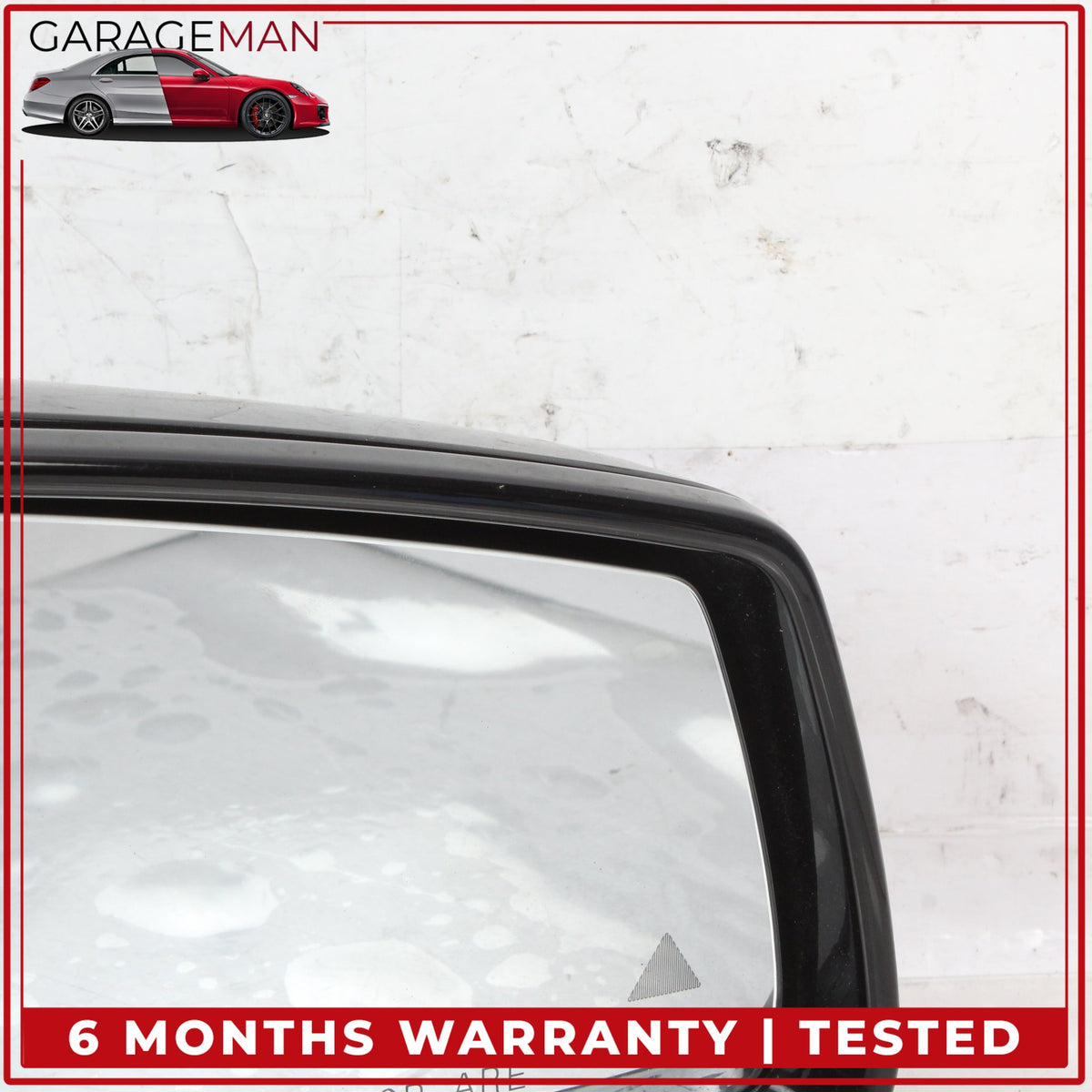 2010-2016 Mercedes W212 E350 Right Door Rear View Mirror w/ Blind Spot Black OEM
