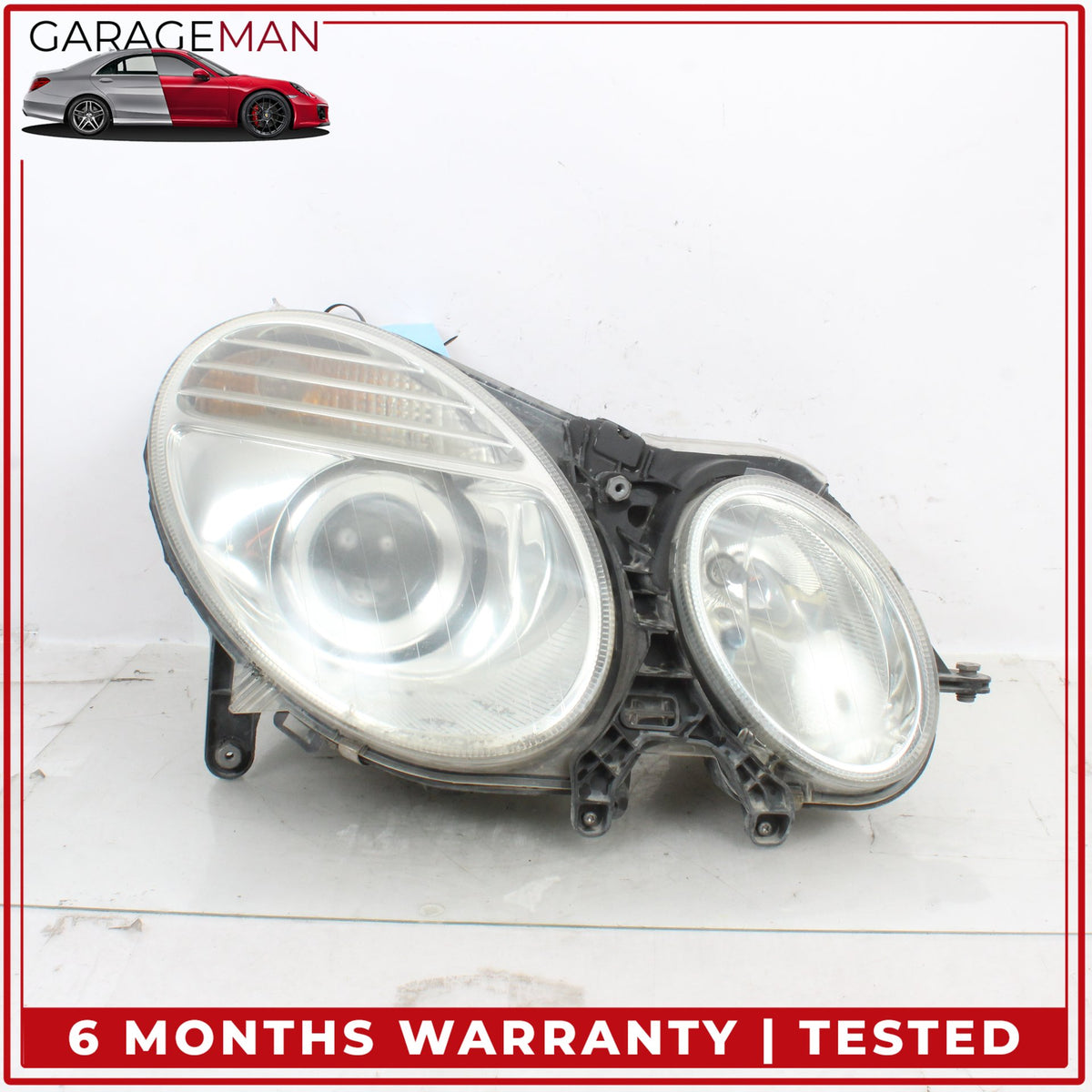 2007-2009 Mercedes W211 E350 Front Right Halogen Head Light Lamp 2118203461 OEM