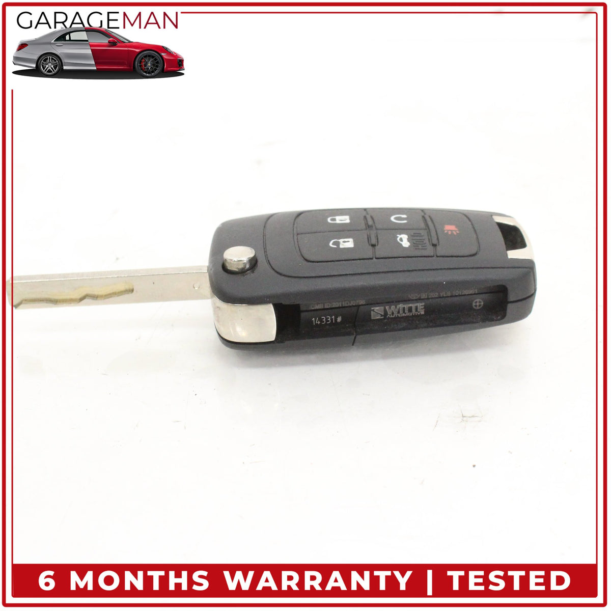 2016-2019 Buick Cascada Convertible Keyless Entry Remote Key Fob 13599913 OEM