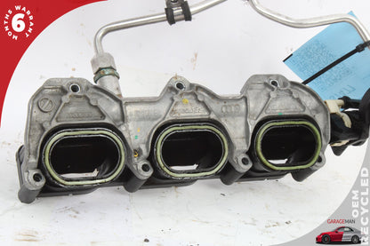 2009-2012 Audi Q5 Left and Right Lower Intake Manifold Fuel Rail w/ Injectors