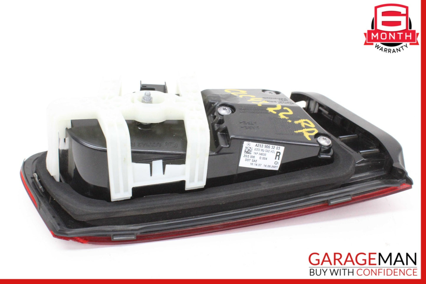 2016-2022 Mercedes-Benz GLC43 AMG X253 Rear Right Inner Tail Light 2539063203