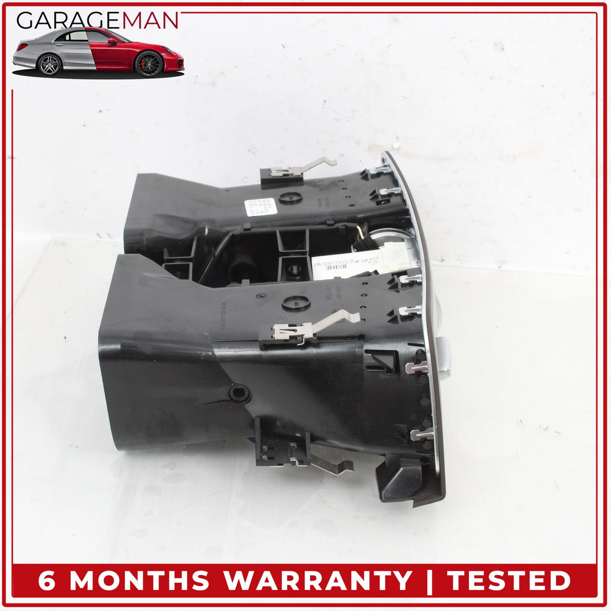 2014-2017 Mercedes C207 E400 Coupe Front Center Dash AC Air Vent w/ Clock OEM