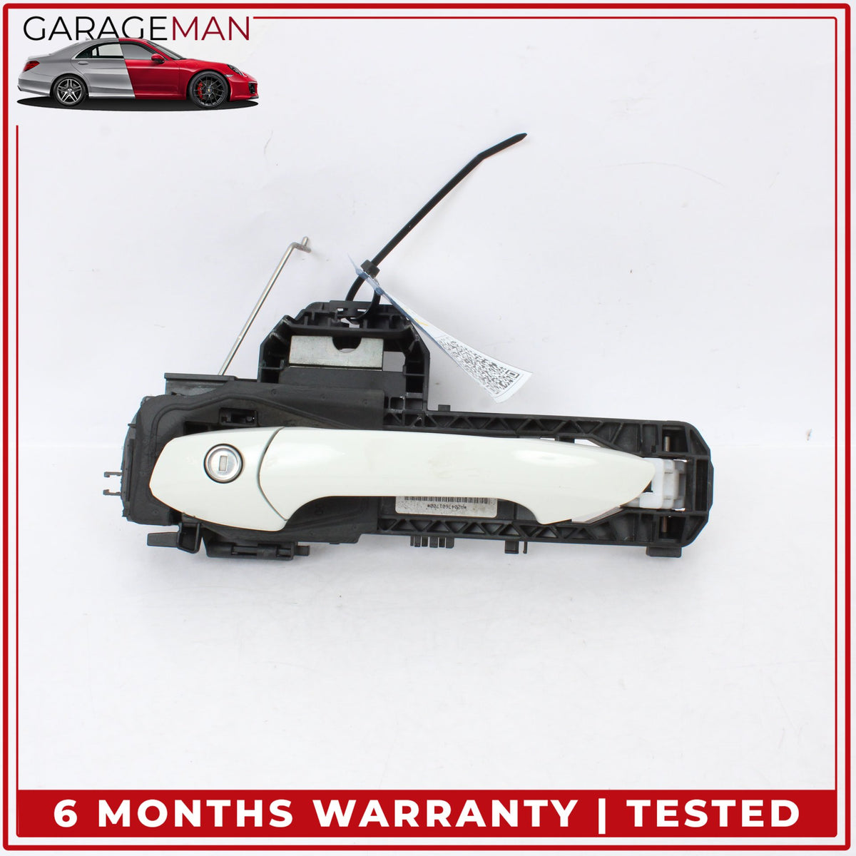 2015-2020 Mercedes X156 GLA250 Front Left Side Exterior Door Handle White OEM
