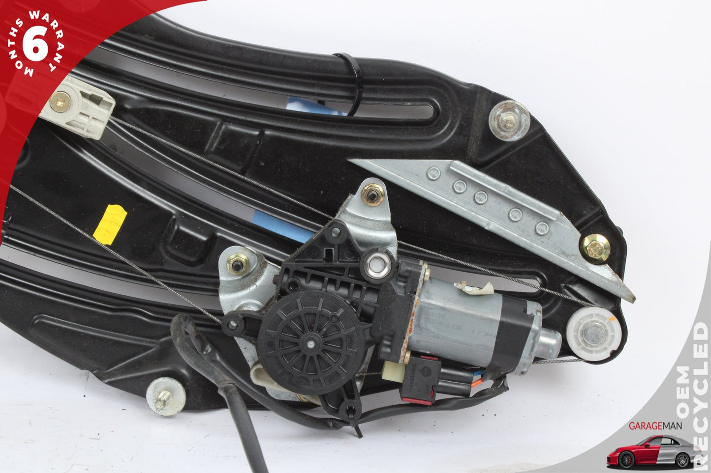 1997-2006 Jaguar XK8 X100 Convertible Left Quarter Window Regulator Motor GJA2242AJ OEM