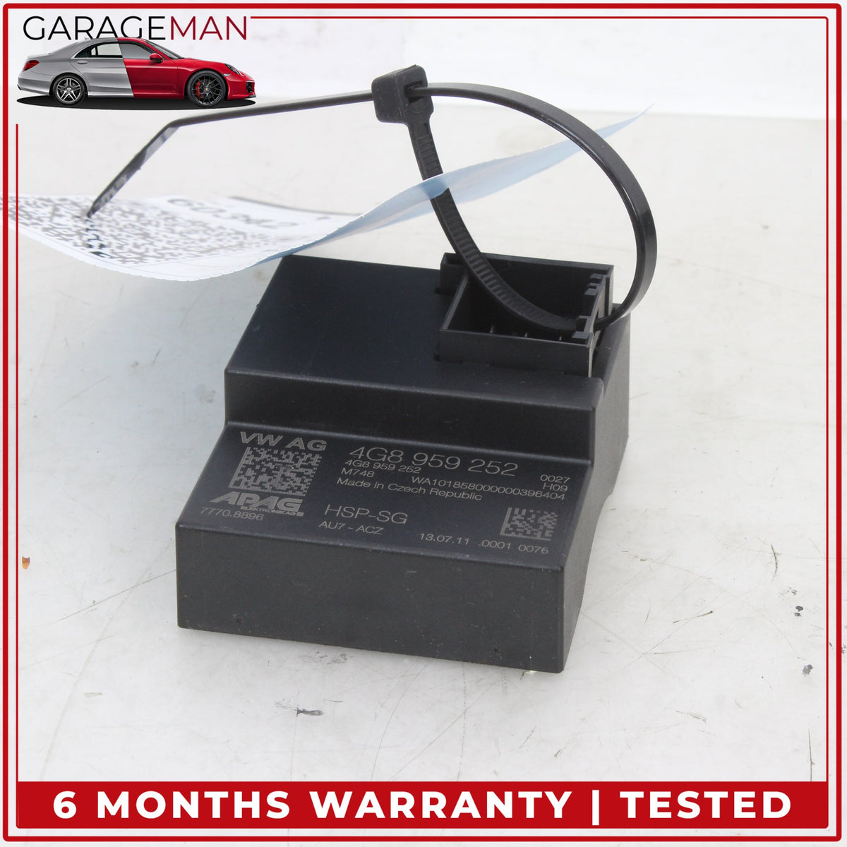 2012-2018 Audi A7 S7 Rear Electric Spoiler Control Module Unit 4G8959252 OEM