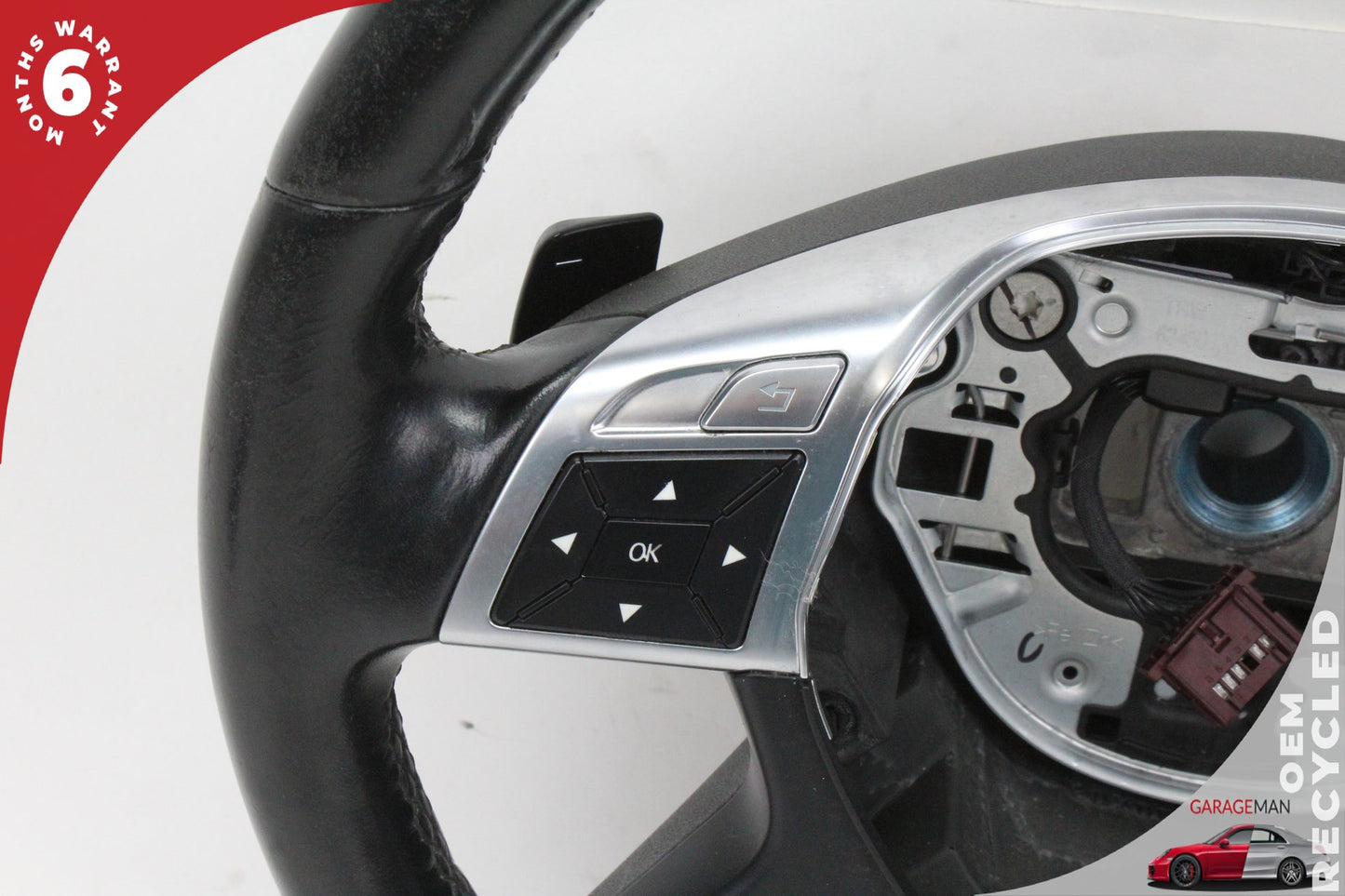 2012-2016 Mercedes X166 GL450 Front Left Side Steering Wheel w/ Paddle Shifters