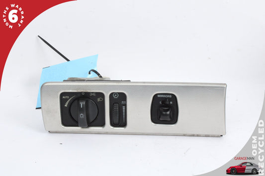 2002-2005 Ford Thunderbird Headlight Control Switch Panel w/ Trim 5W63B89AB OEM