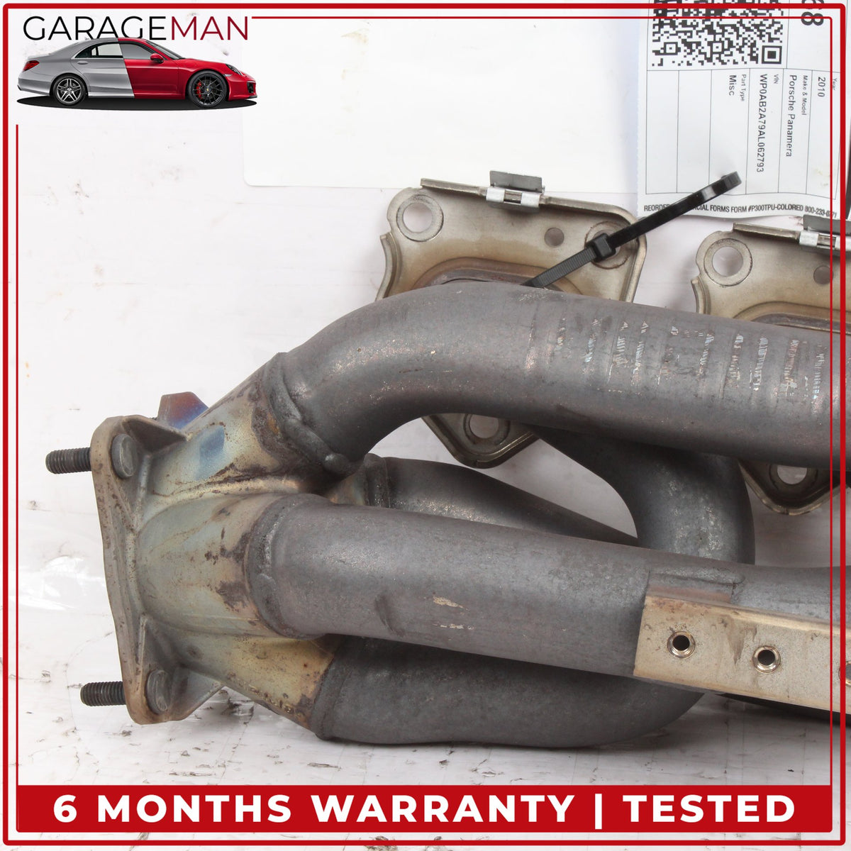 2010-2016 Porsche Panamera 970 Right Side Exhaust Manifold 94811113021 OEM