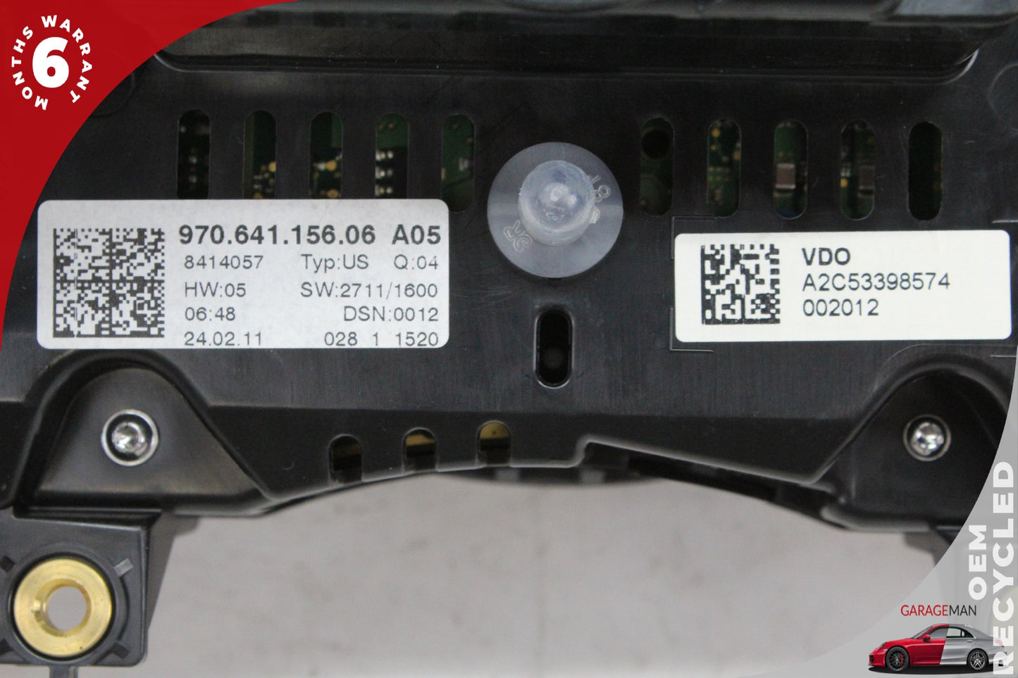 2010-2012 Porsche Panamera 970 Speedometer Instrument Cluster 97064115606 OEM