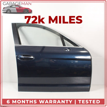 2010-2016 Porsche Panamera 970 Front Right Complete Door Assy Blue Metallic OEM
