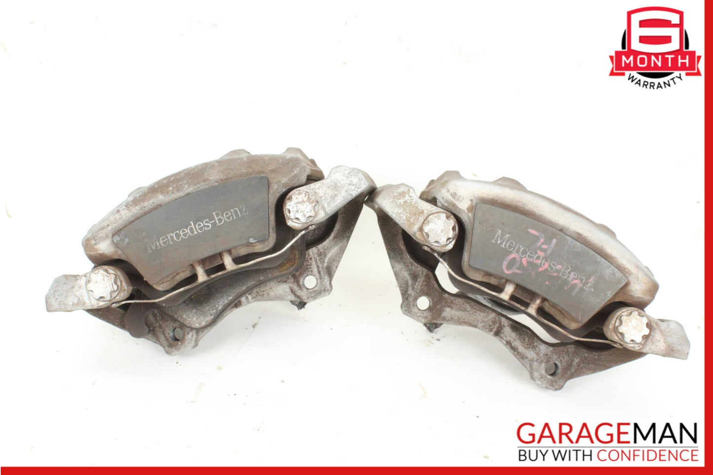 10-18 Mercedes W212 E250 Front Left and Right Side Brake Calipers OEM