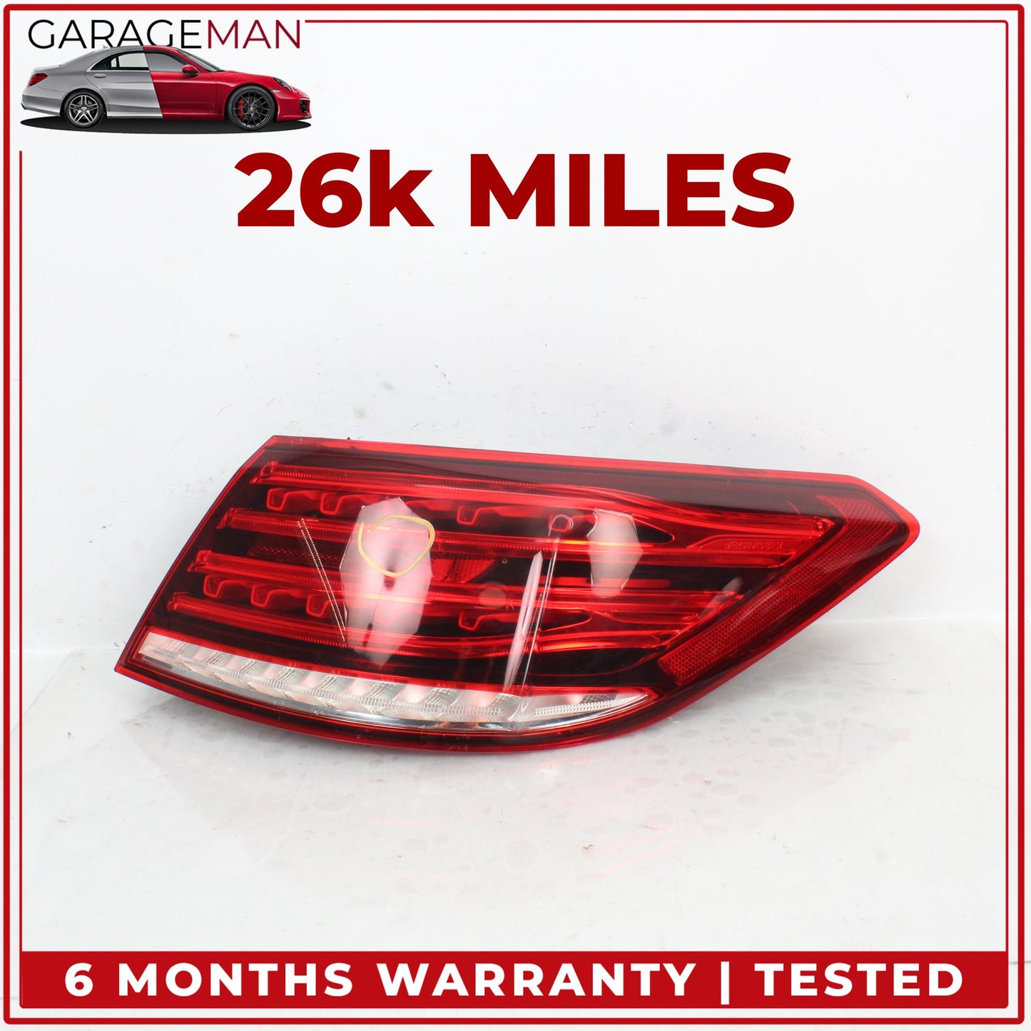 2014-2017 Mercedes C207 E400 Coupe Rear Right Side Outer Tail Light Lamp OEM