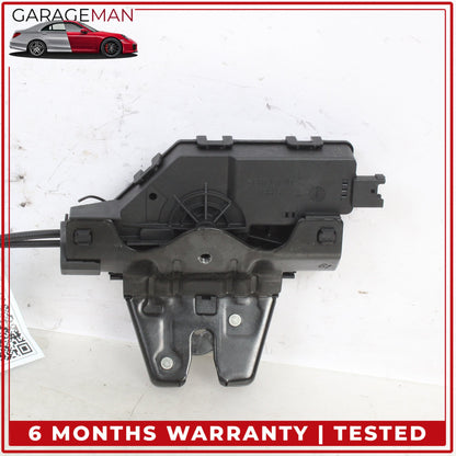 2004-2010 BMW 650i E64 Rear Trunk Lid Lock Actuator w/ Release Logo Handle OEM