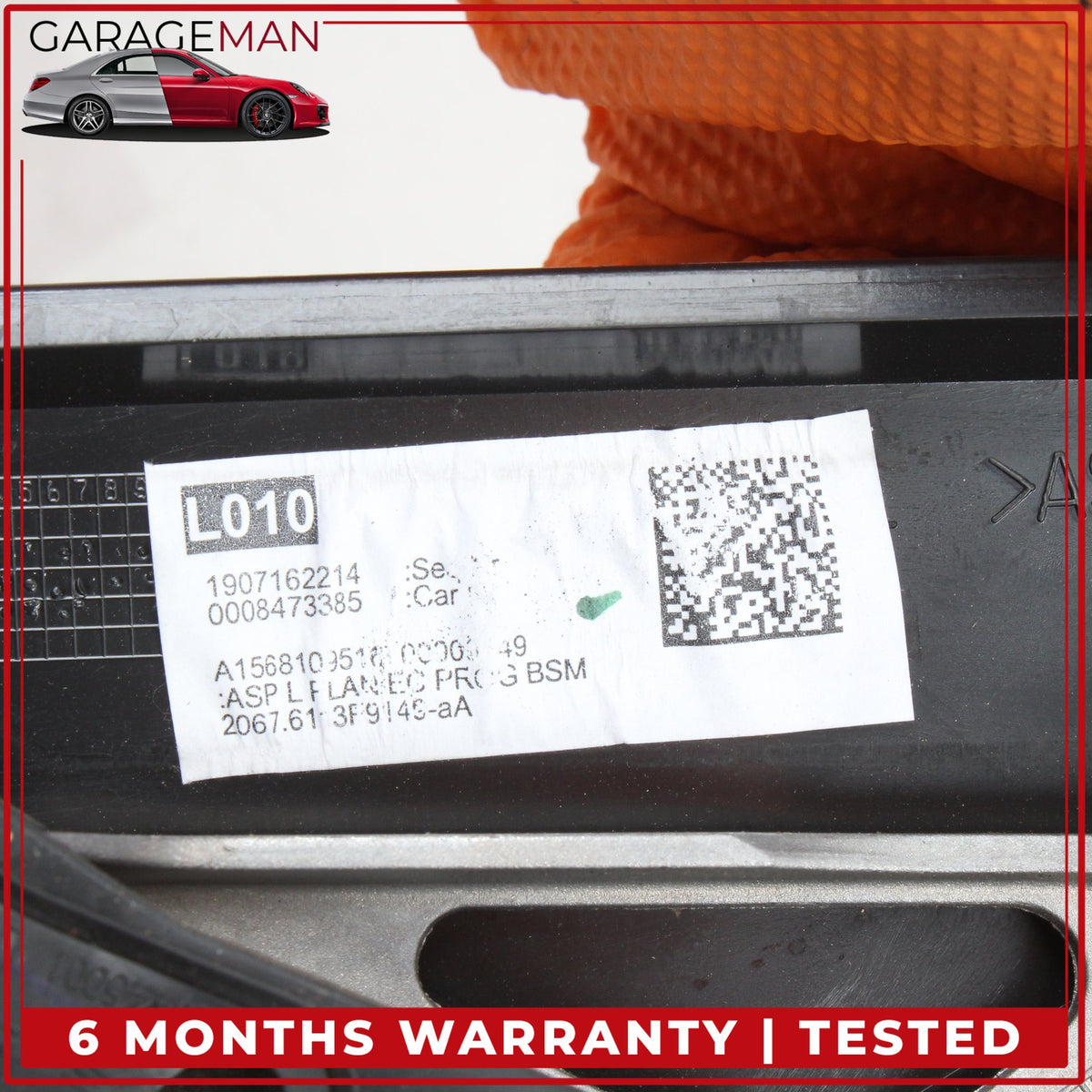2015-2020 Mercedes X156 GLA250 Left Side Door Rear View Mirror w/ Blind Spot OEM