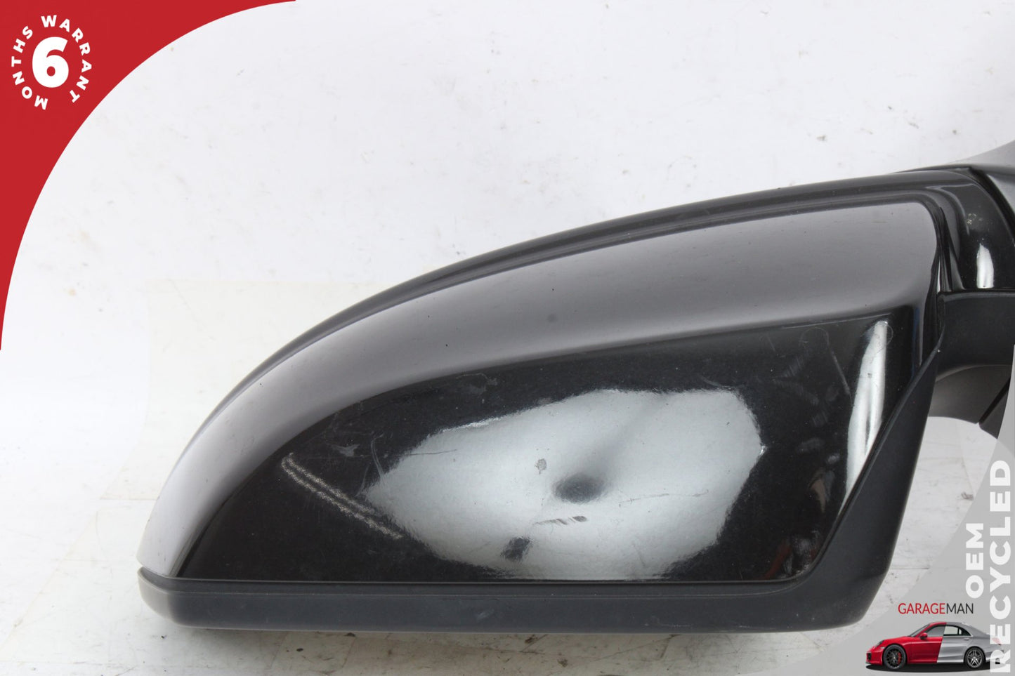 2011-2016 BMW 528i F10 Front Left Side Door Rear View Mirror Black 7216364 OEM