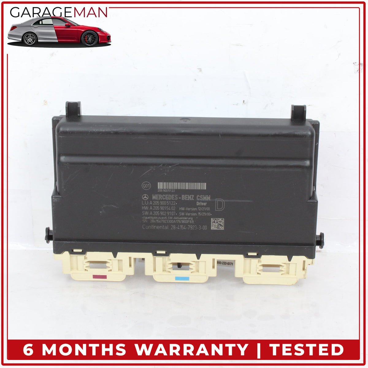 2015-2023 Mercedes X253 GLC300 Front Left Seat Control Module 2059005122 OEM
