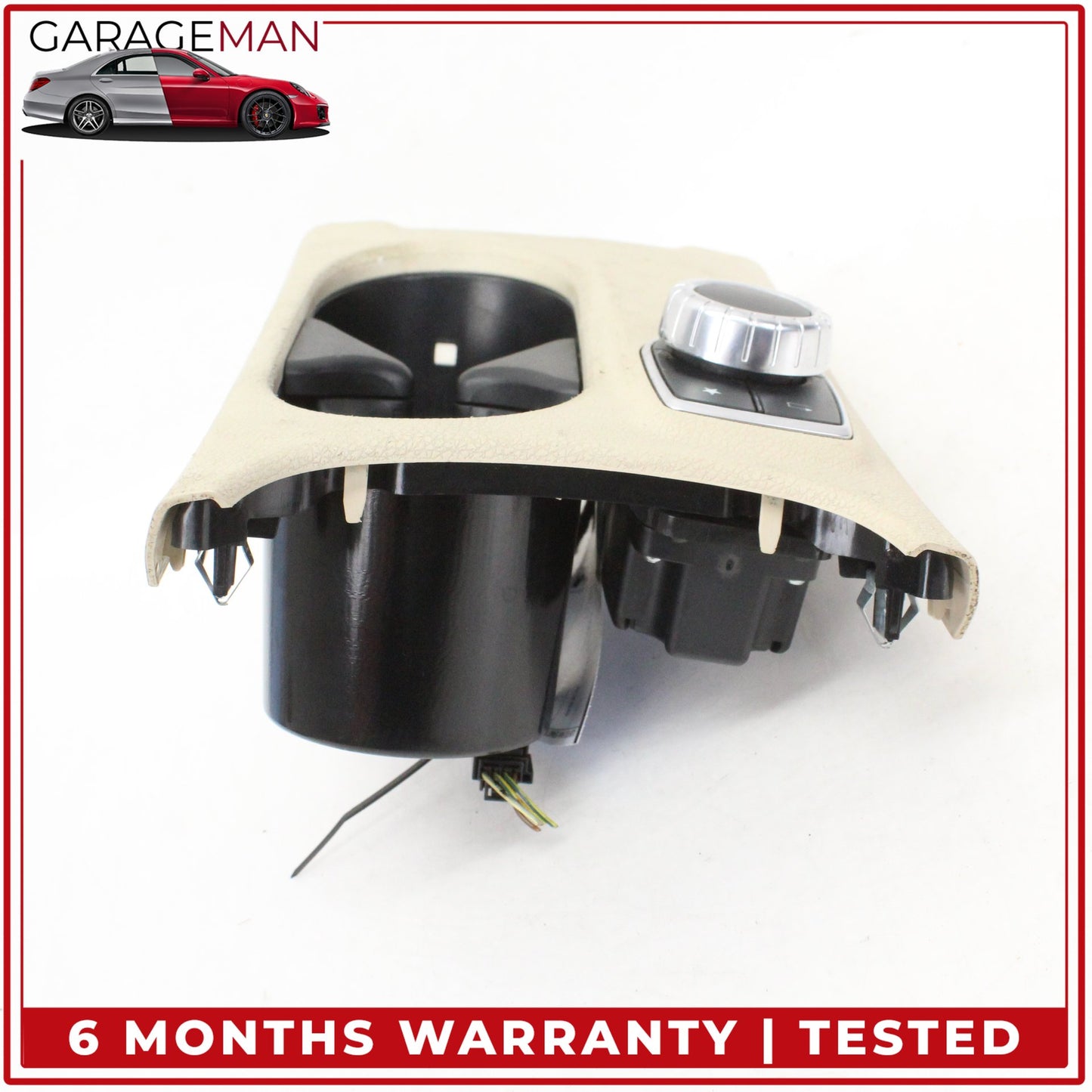 2014-2019 Mercedes W117 CLA250 Front Center Console Cup Holder w/ Switch OEM